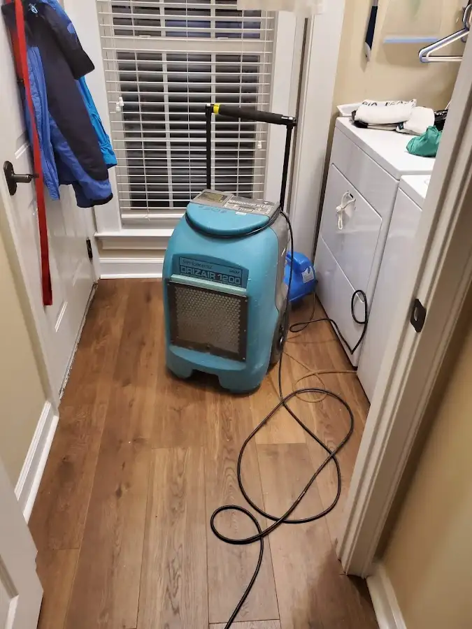 Commercial dehumidifier deployed for Flood Damage Cleanup in Atascadero